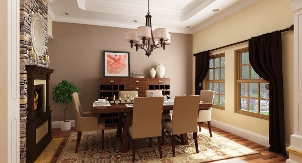 Dining Room image of La Casa Bella House Plan